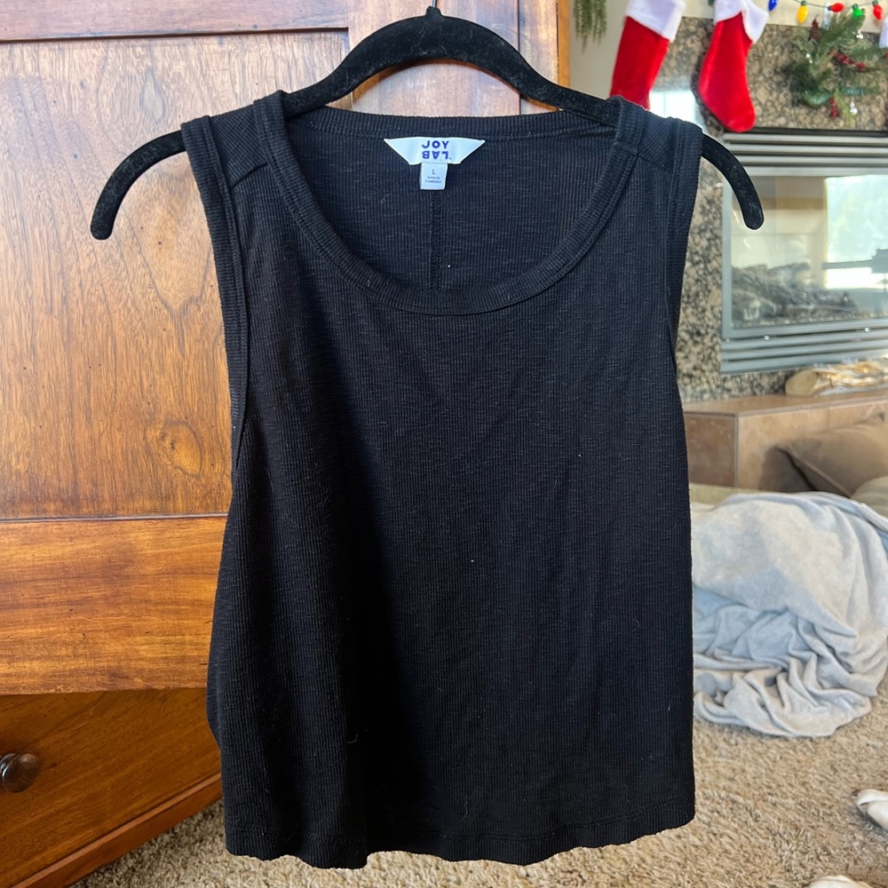 JoyLab Women's Classic Black Tank Top